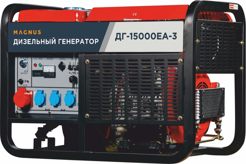 Генератор дизельный Magnus ДГ15000EA-3 с возм. подкл. ATS в Иваново